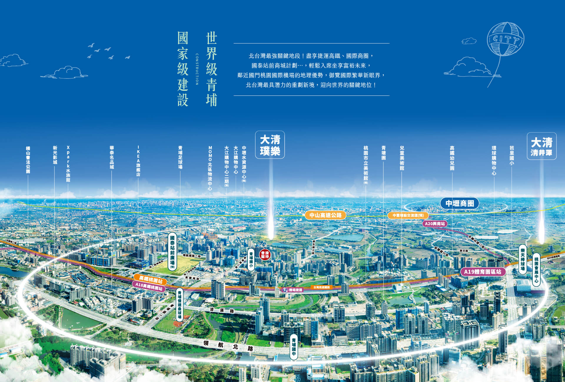 大清清井澤｜空拍圖