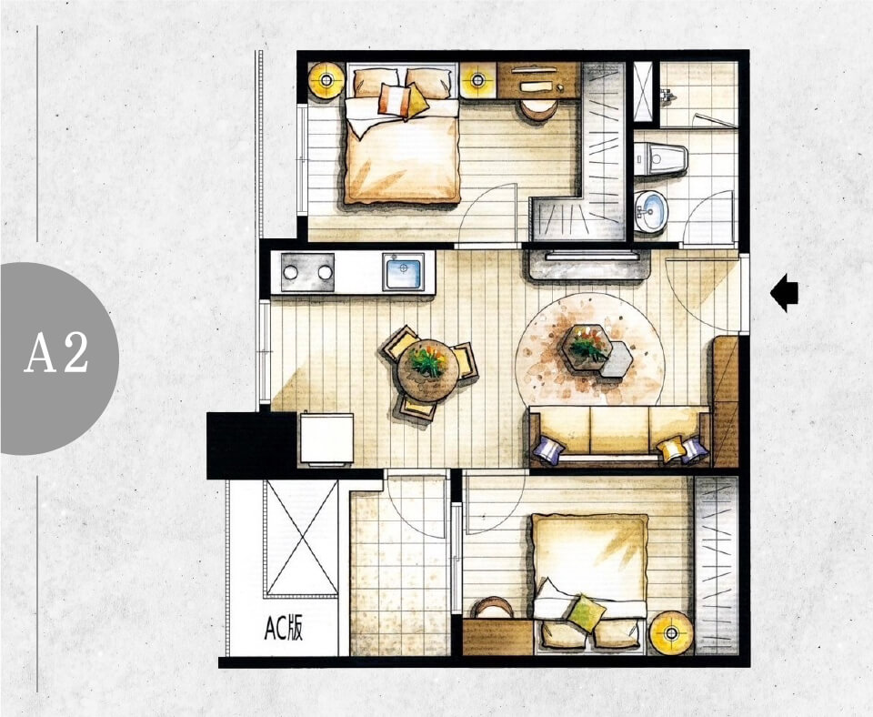 傢俱配置參考圖