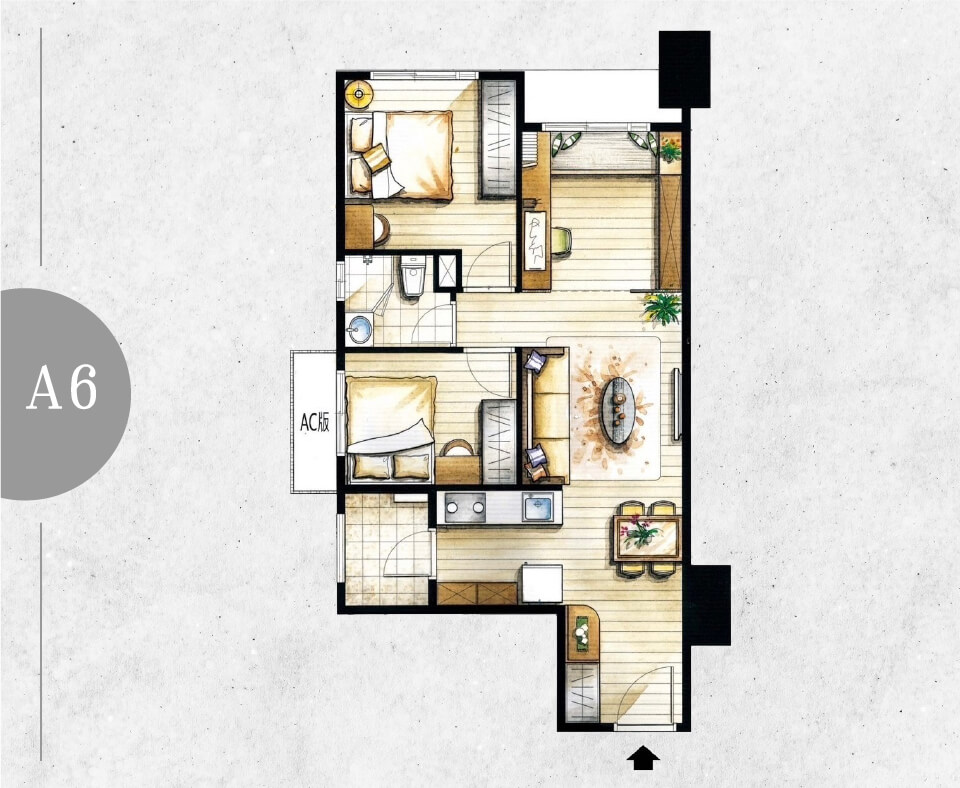 傢俱配置參考圖