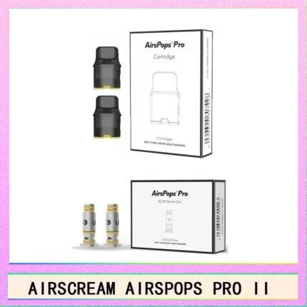 AIRSCREAM AIRSPOPS PRO II氣泡2代煙彈空倉霧化芯成品芯 - 空倉2入